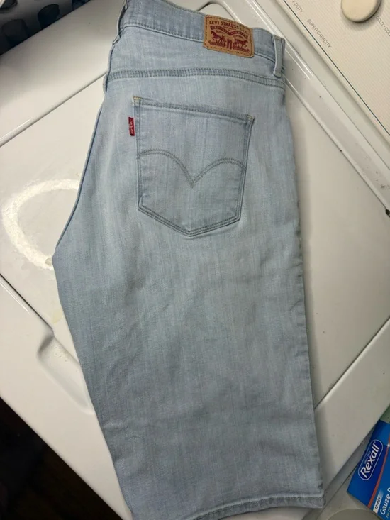 Light Blue Women’s shorts - Classic Relaxed Fit - Picture 1 of 3